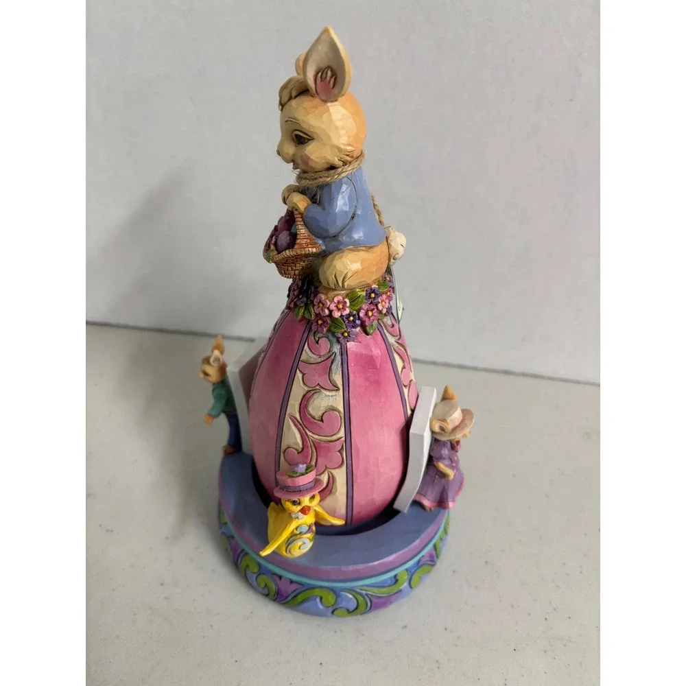 Jim‎ Shore Heartwood Creek Egg-cited For Easter Bunny Figurine 4053599